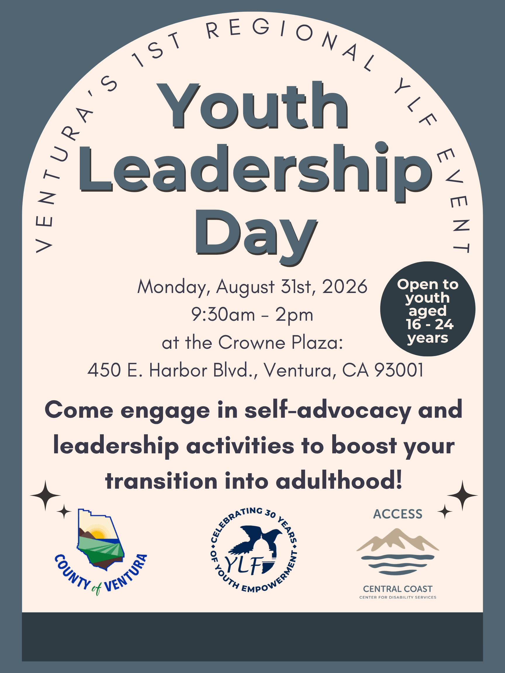 Ventura Regional YLF Event 2026 Flyer